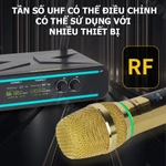 micro không dây RAYHAYES karaoke cao cấp RX-902 UHF Micro Karaoke có thể sạc lại cho bữa tiệc cưới Câu lạc bộ nhà — ảnh 4