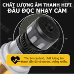 micro không dây RAYHAYES karaoke cao cấp RX-902 UHF Micro Karaoke có thể sạc lại cho bữa tiệc cưới Câu lạc bộ nhà — ảnh 5