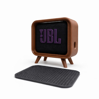 Vỏ Loa JBL Go 4 | Vỏ Case Loa Để Bàn | Thiết Kế Retro Vintage | Phụ Kiện DIY Không Kèm Loa