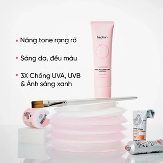 Kem Chống Nắng Nâng Tone Beplain Hiệu chỉnh da SPF 50+ PA++++ 50ml