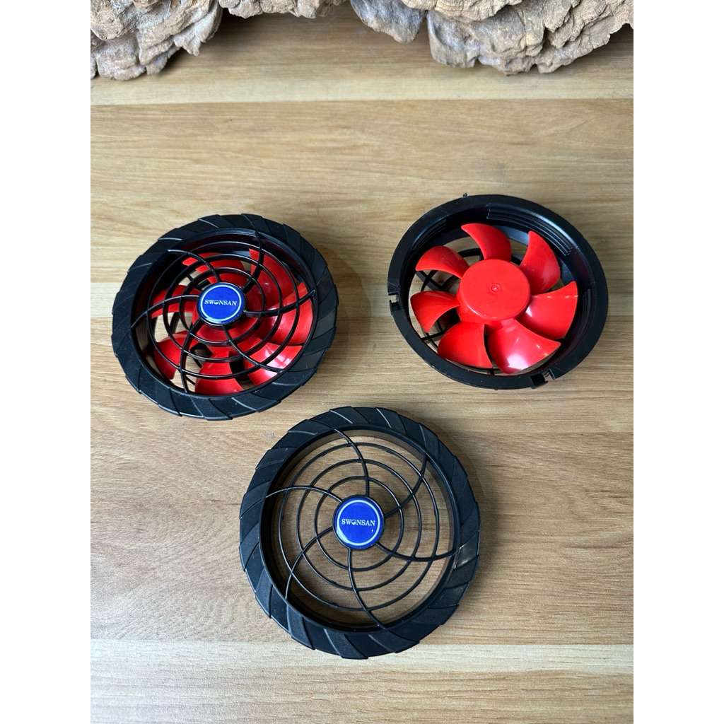 Quạt Áo Điều Hòa SWONSAN 12V Chính Hãng – 9 Cánh Gió Mạnh, Chống Nước, Siêu Bền, Loại Mới 2026