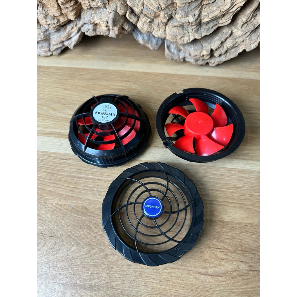 Quạt Áo Điều Hòa SWONSAN 12V Chính Hãng – 9 Cánh Gió Mạnh, Chống Nước, Siêu Bền, Loại Mới 2026
