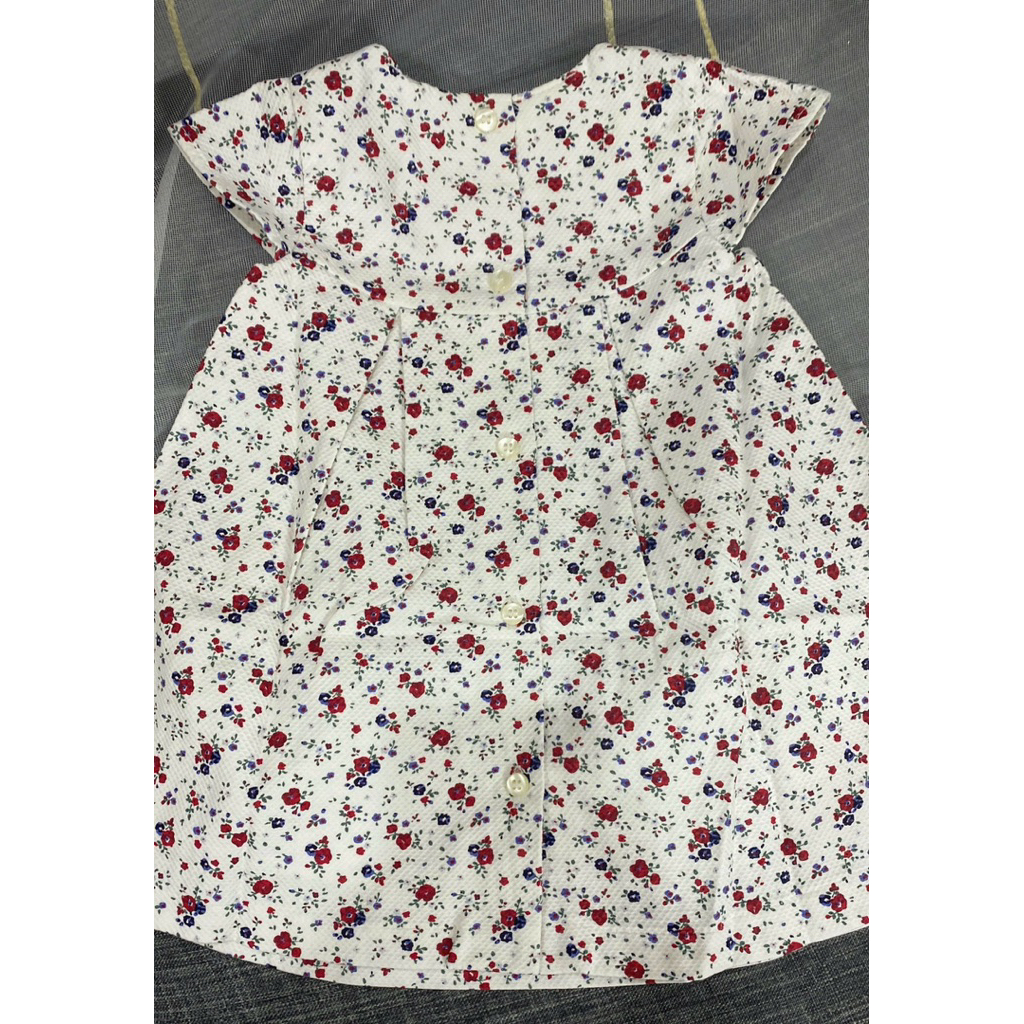 Váy Bé Gái Hoa Nhí Hè Siêu Xinh D8951 Xuất Dư Xịn Mềm Mát Size 3M-6Y (4-24kg)