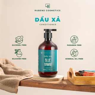 Dầu Xã Hương  Nước Hoa Cao Cấp Blue Hawai Rubens Cosmetic Chai 500ml ( Mới )