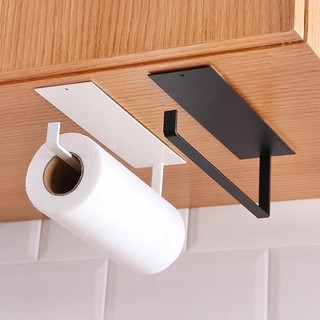Giá Treo Tường Đa Năng, Treo Khăn Giấy Cuộn, Treo Khăn Lau Dán Tường - Giá Treo Tủ Bếp Bằng Thép Không Gỉ Tiện Lợi