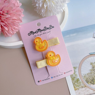 Set 2 kẹp gắn charm hình động vật cho bé