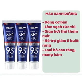 Kem Đánh Răng Median Dental IQ Ngăn Ngừa Vôi Răng 120g, Có Nhiều Hương Vị