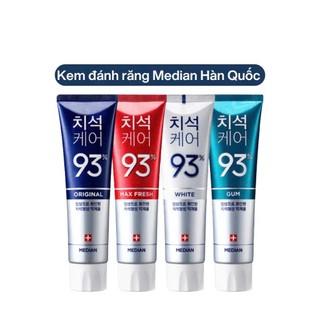Kem Đánh Răng Median Dental IQ Ngăn Ngừa Vôi Răng 120g, Có Nhiều Hương Vị