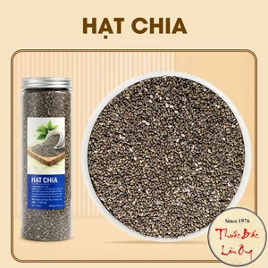 Hạt chia 100g, hạt chia đen, eat clean, dùng pha trà, làm sinh tố, nước ép, nấu ché dưỡng nhan