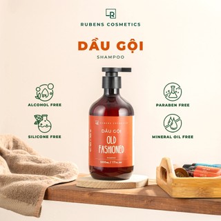 Dầu Gội Hương  Nước Hoa Cao Cấp Old Fashioned Rubens Cosmetic chai 500ml ( Mới )