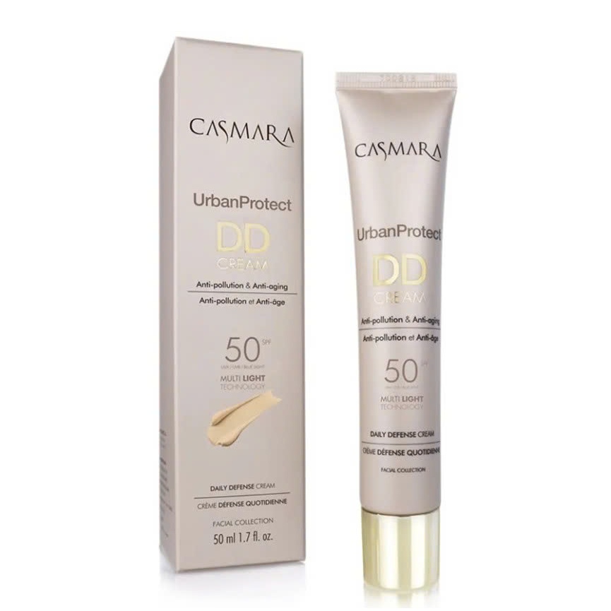 A59_ [kèm quà]Kem chống nắng Casmara Urban Protect DD Cream Anti-Pollution & Anti-Aging SPF 50 50ml