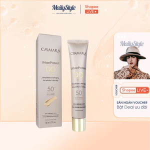 A59_ [kèm quà]Kem chống nắng Casmara Urban Protect DD Cream Anti-Pollution & Anti-Aging SPF 50 50ml