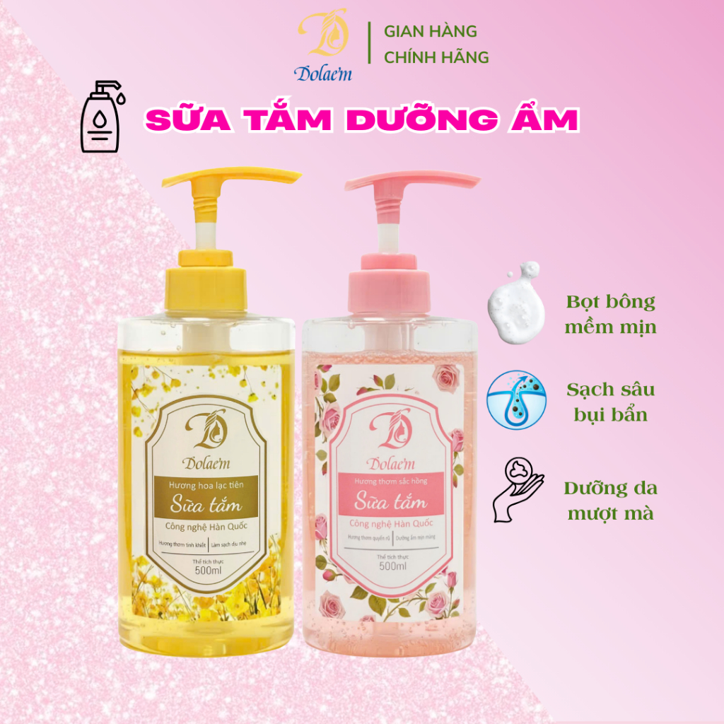 Sữa Tắm Dolaem Dưỡng Ẩm Sâu - Hình Ảnh Thực Tế