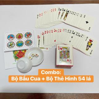 Mô hình  Bộ bài đỏ MINI + Bộ lô tô MINI
