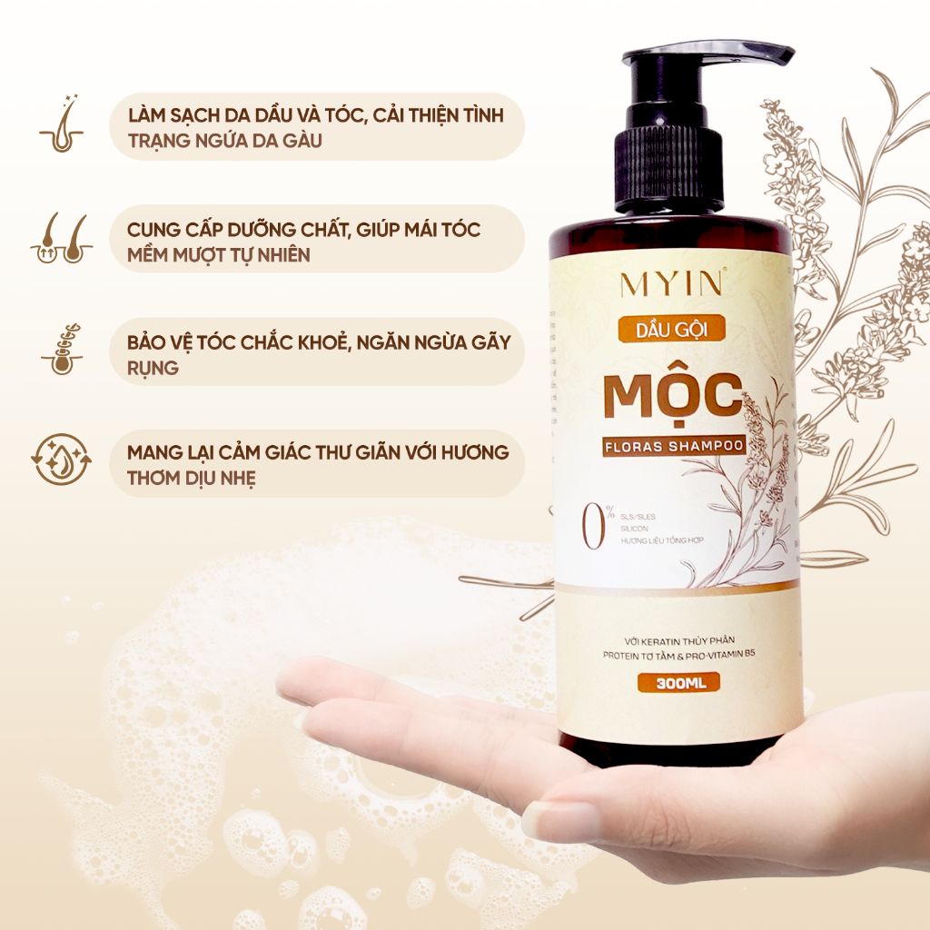 Combo Dầu Gội Xả Mộc Myin 300ml