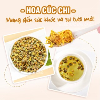 Hoa cúc chi sấy khô 100g (Trà hoa cúc vàng thanh lọc cơ thể)