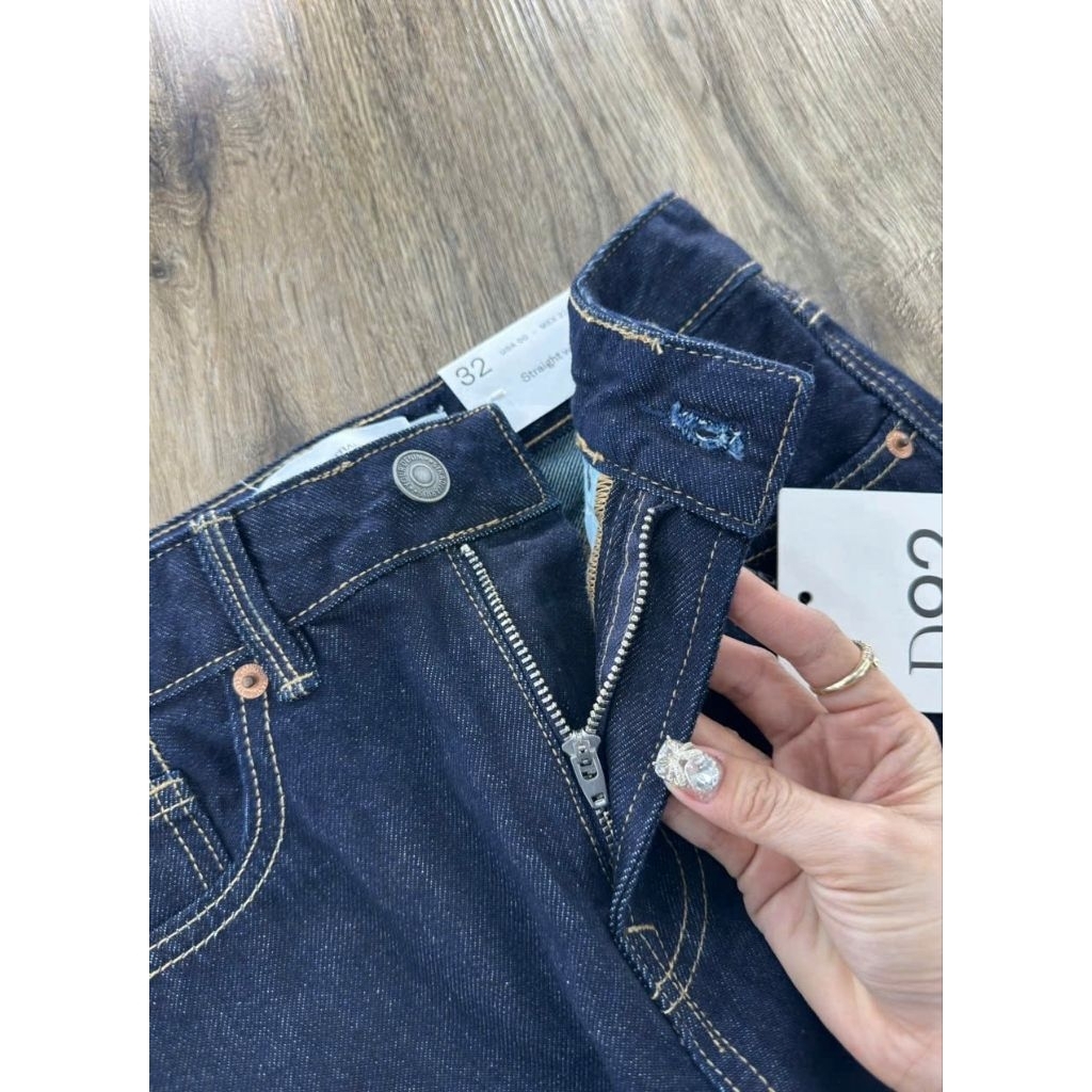 (BomoHouse) Quần jean ống suông form rộng nữ Str@ Cambo bigsize dư xịn
