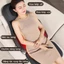 RELAAX Đệm massage toàn thân gia đình - Thư giãn cổ vai lưng eo mông đùi chân như tay người, 3 nhiệt hồng ngoại, remote