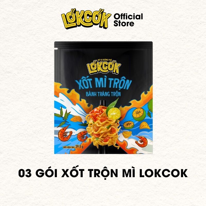 [Hàng Tặng Không Bán] 03 Gói Xốt Trộn Mì LOKCOK