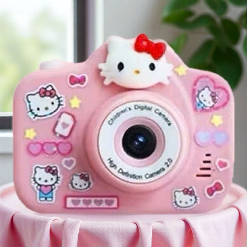 [THẺ 16G] Máy ảnh Kỹ thuật số trẻ em camera có thể chụp ảnh video Kuromi Cinnamoroll Melody
