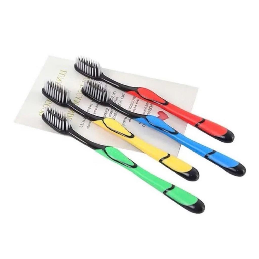 COMBO 10 Bàn Chải Đánh Răng Than Tre Bàn Chải Đánh Răng  Thiết Kế Chắc Chắn Độ Bền Cao Lông Mềm Dễ Dàng Làm Sạch Răn