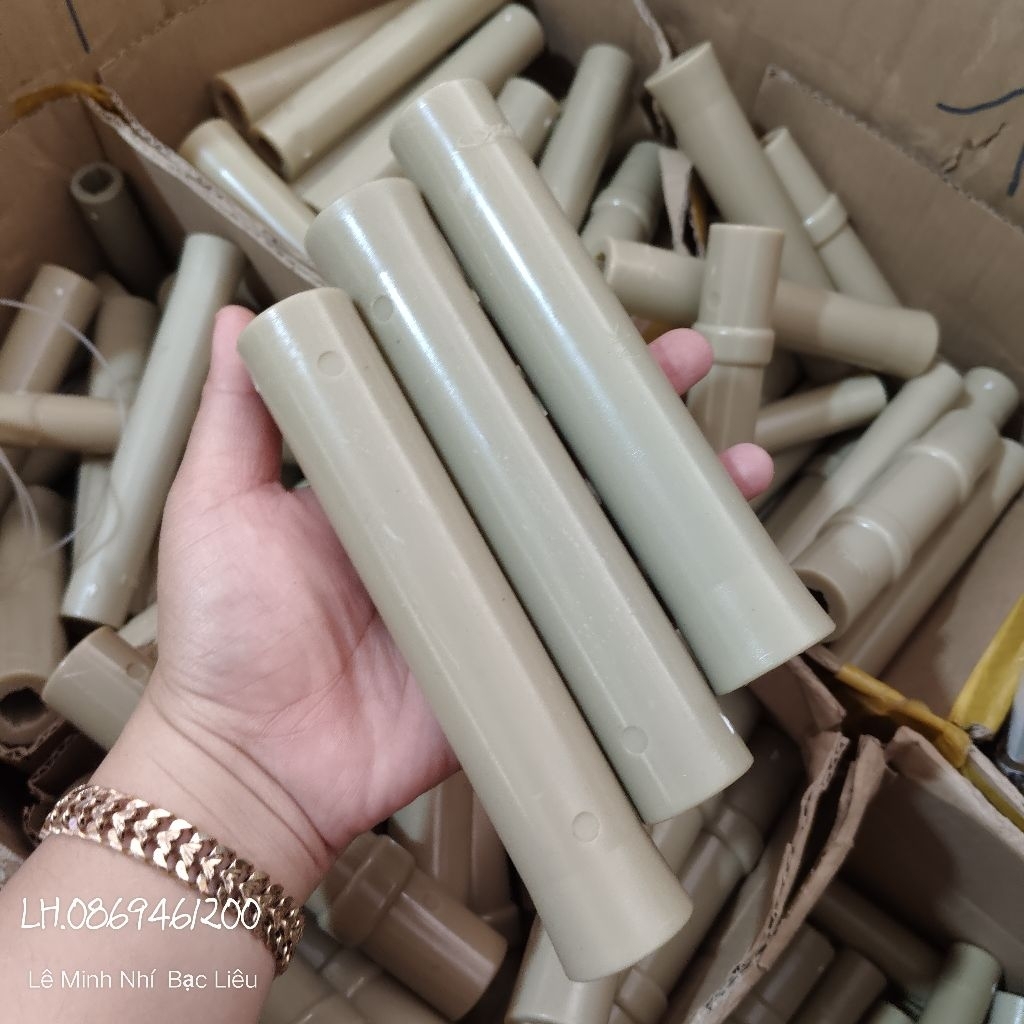 Ống bạc nhựa NAK đóng bọc láp 34mm 27mm.