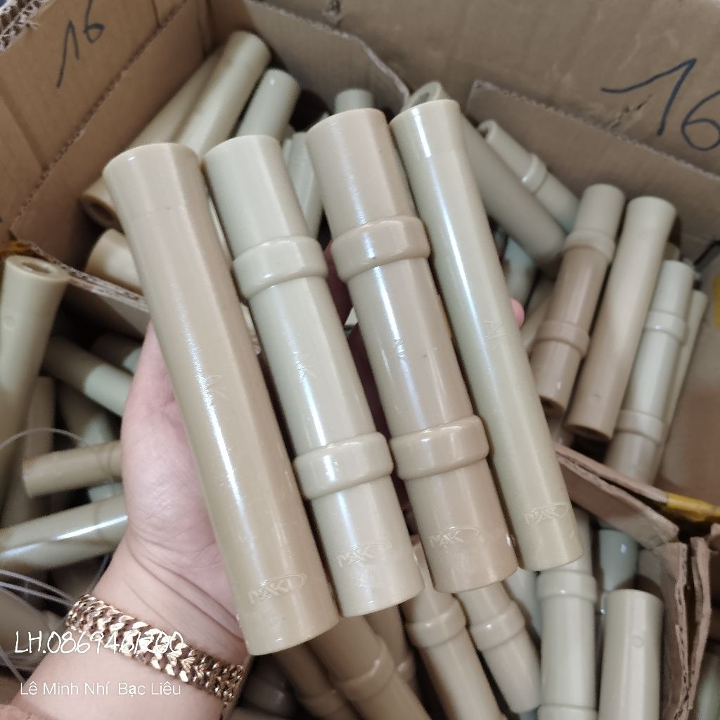 Ống bạc nhựa NAK đóng bọc láp 34mm 27mm.