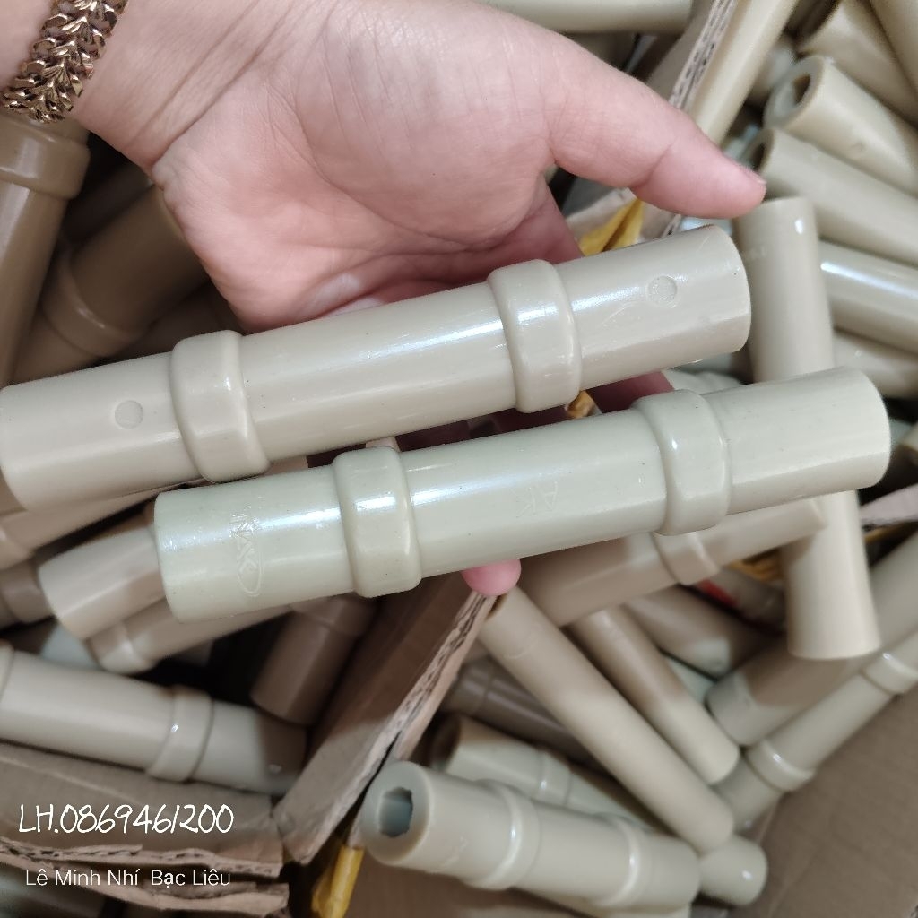 Ống bạc nhựa NAK đóng bọc láp 34mm 27mm.