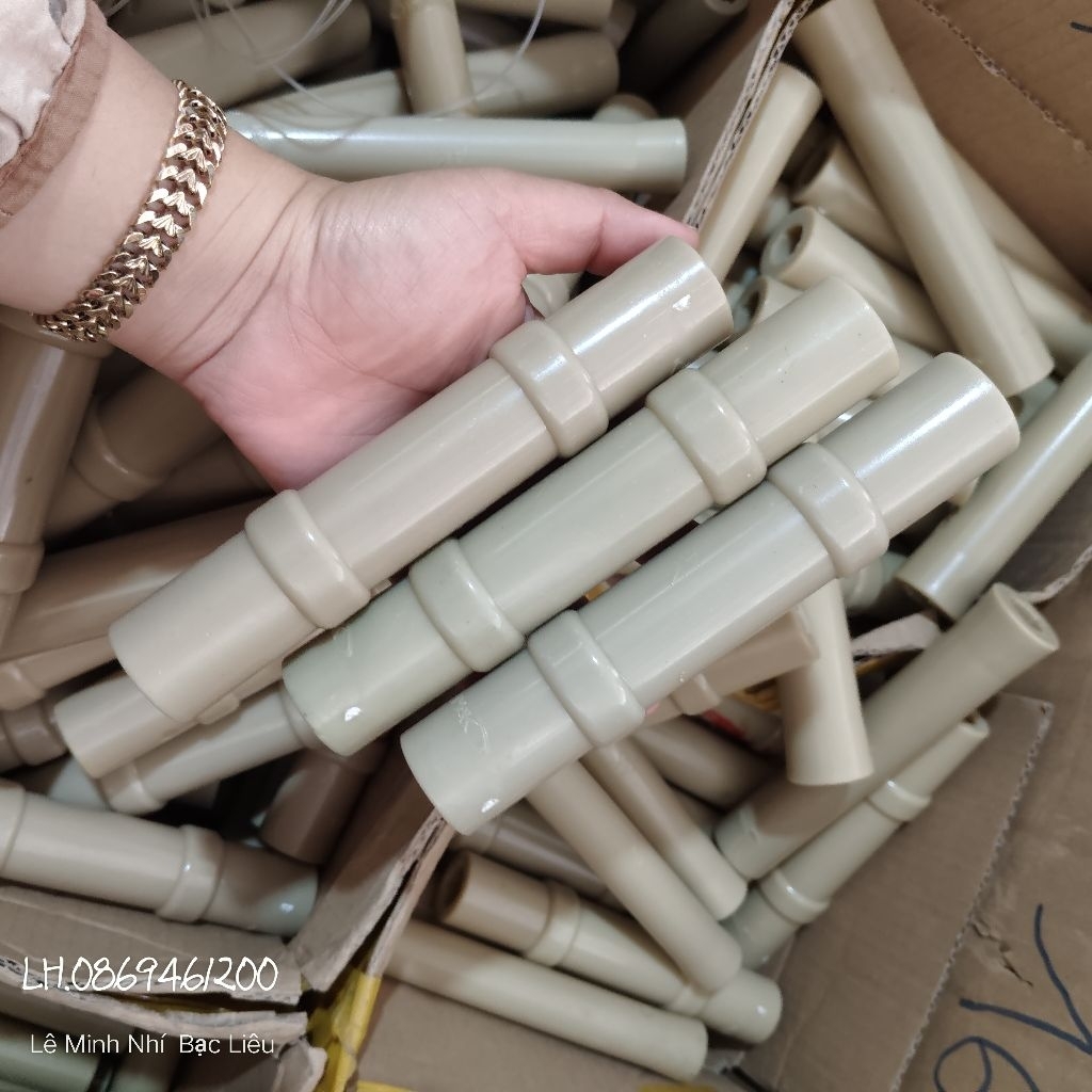 Ống bạc nhựa NAK đóng bọc láp 34mm 27mm.