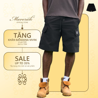 Quần Short MVRK Initial Unisex Vải Dù Siêu Nhẹ Thoáng Mát