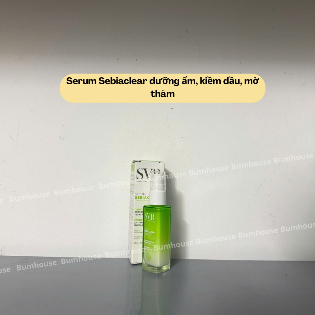 Serum SVR  Sebiaclear Serum 30ml Hỗ Trợ Giảm Mụn Làm Mờ Thâm