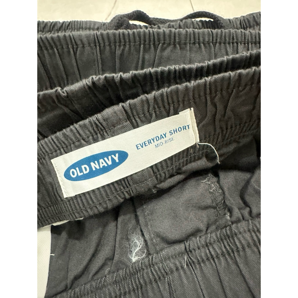 ( hoả tốc) Quần Short Nam OLD NAVY Khaki Co Giãn - Quần Đùi Nam Lưng Thun Dây Rút
