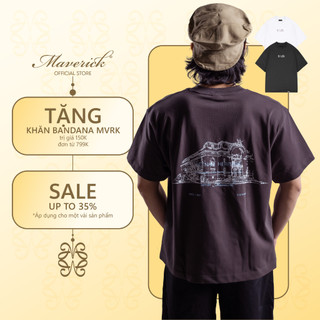 Áo thun MVRK SaiGon The Opera House Unisex Form Boxy 250 GSM 100% Cotton Style