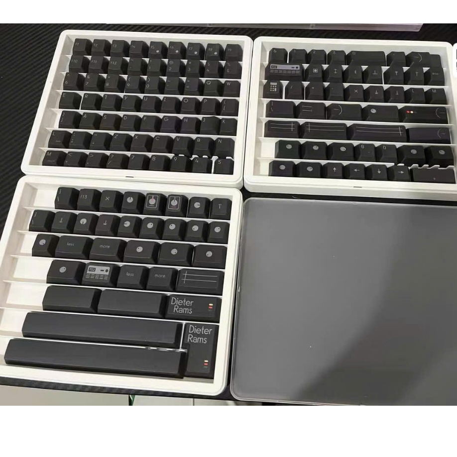 Keycap FBB RAMS Black T52 | Chất liệu PBT | Profile Cherry | Keyboard Studio