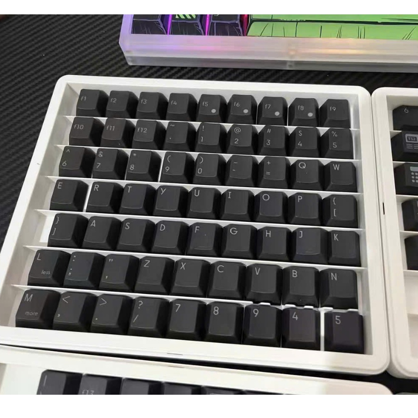Keycap FBB RAMS Black T52 | Chất liệu PBT | Profile Cherry | Keyboard Studio | BigBuy360 - bigbuy360.vn