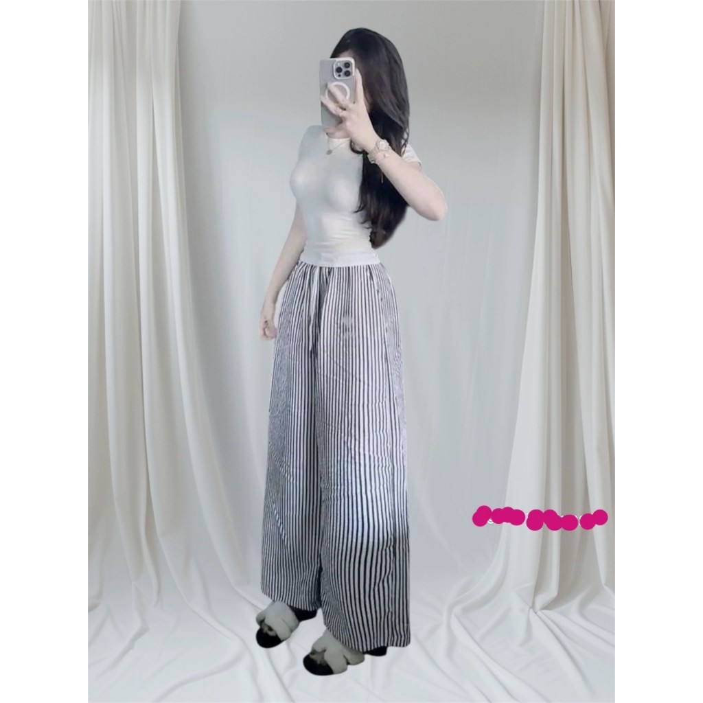 Tổng Hợp Các Sét Áo Babytee In Hình Kết Hợp Với Quần Kẻ Sọc Chất Đũi Mềm Mịn Siêu Đẹp Chuẩn From Nam Nữ