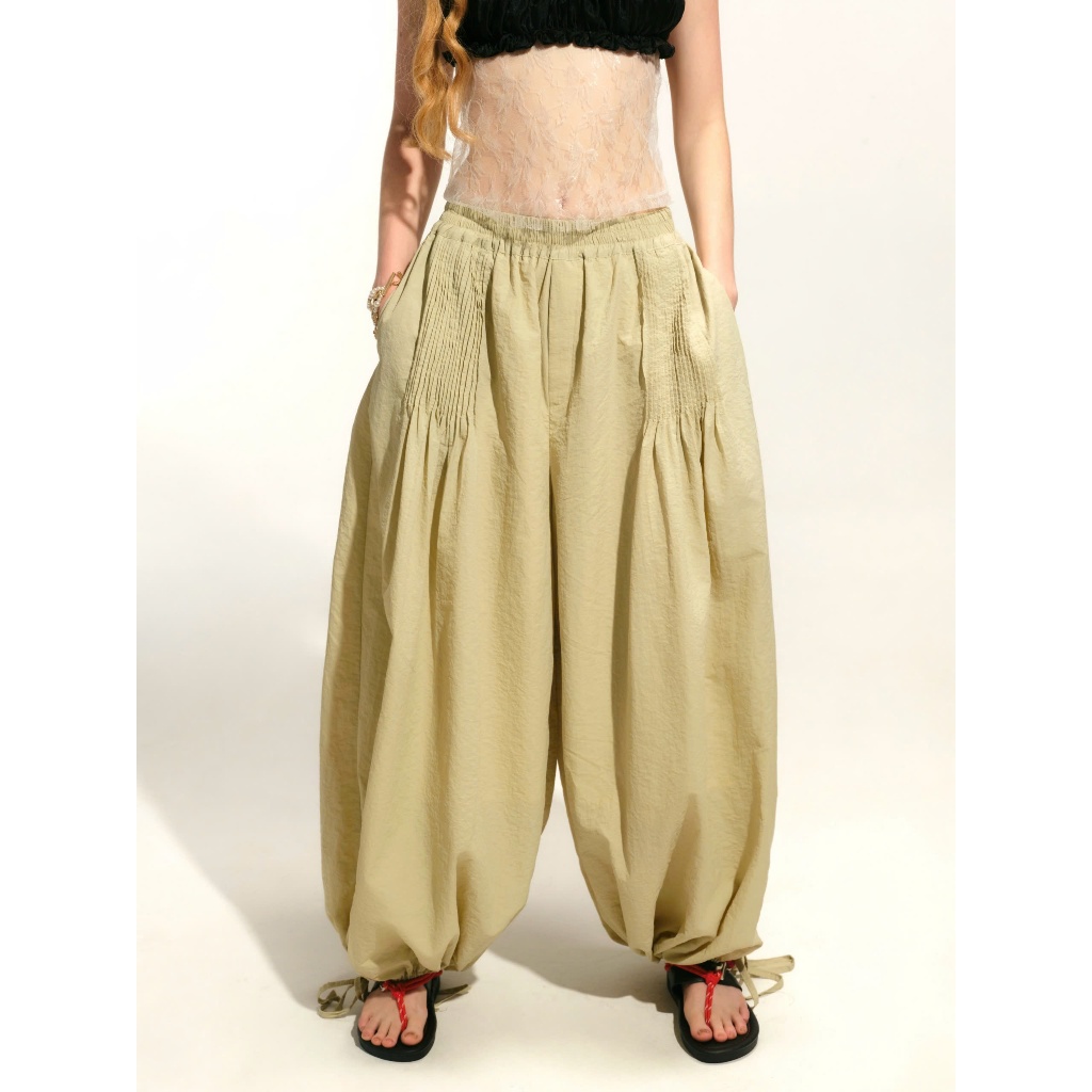 Parachute Balloon Pants - Remmus | Quần dù form balloon dây rút ống 2 kiểu mặc - BST DOLLY HOUSE