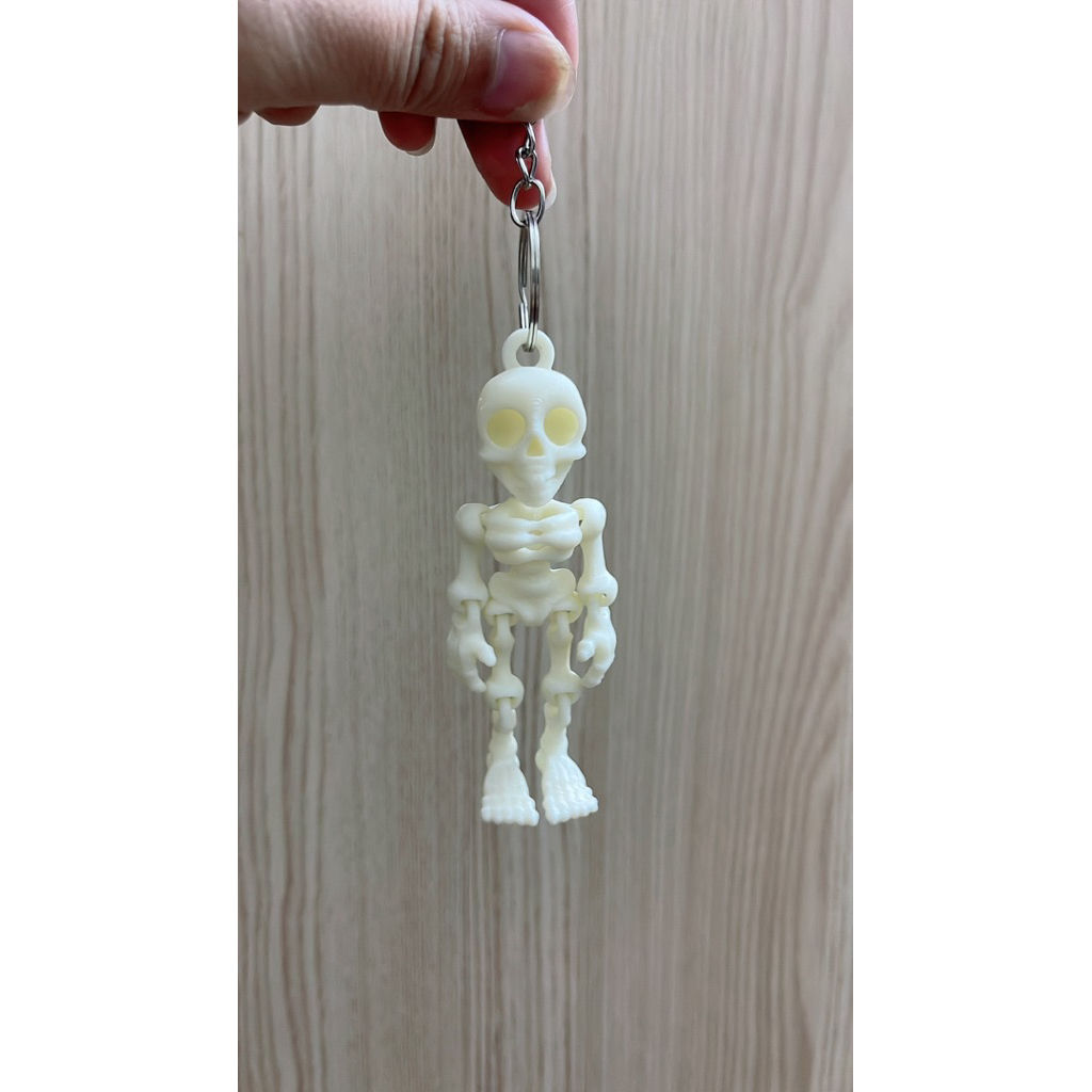 Móc khoá người xương- in 3D