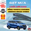 Gạt Mưa Ô Tô CÁC DÒNG XE TOYOTA : AVANDA ,HILUX,VIOS, INNOVA,FORTUNER,ZACE,CAMRY,ALTIS,WIGO Silicon Nano Gạt Sạch Êm. 3K