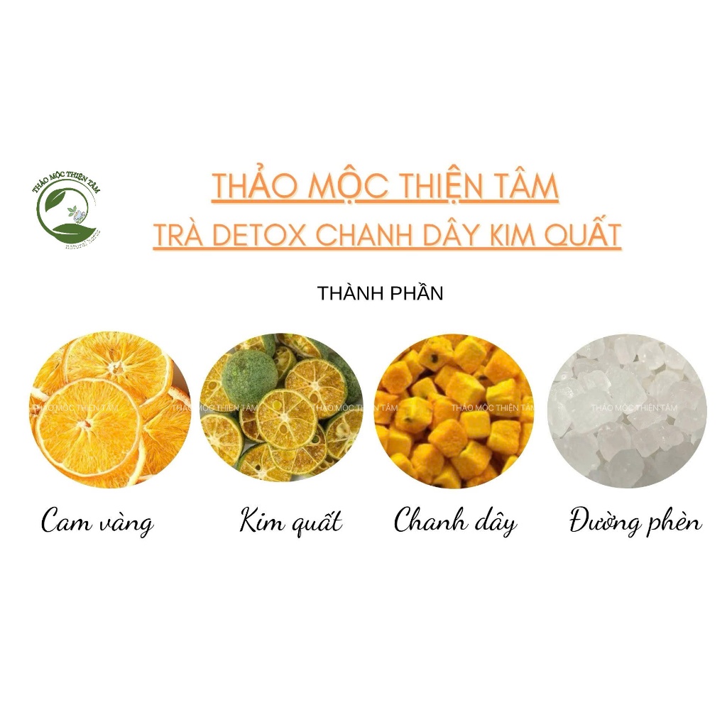 Trà Detox Chanh Dây Kim Quất Trắng Da Giảm Cân Triệu Lộ Tư - Mua 30 Gói Tặng 3 Gói Và Tặng Thêm 1 Gói Trà Bất Kỳ