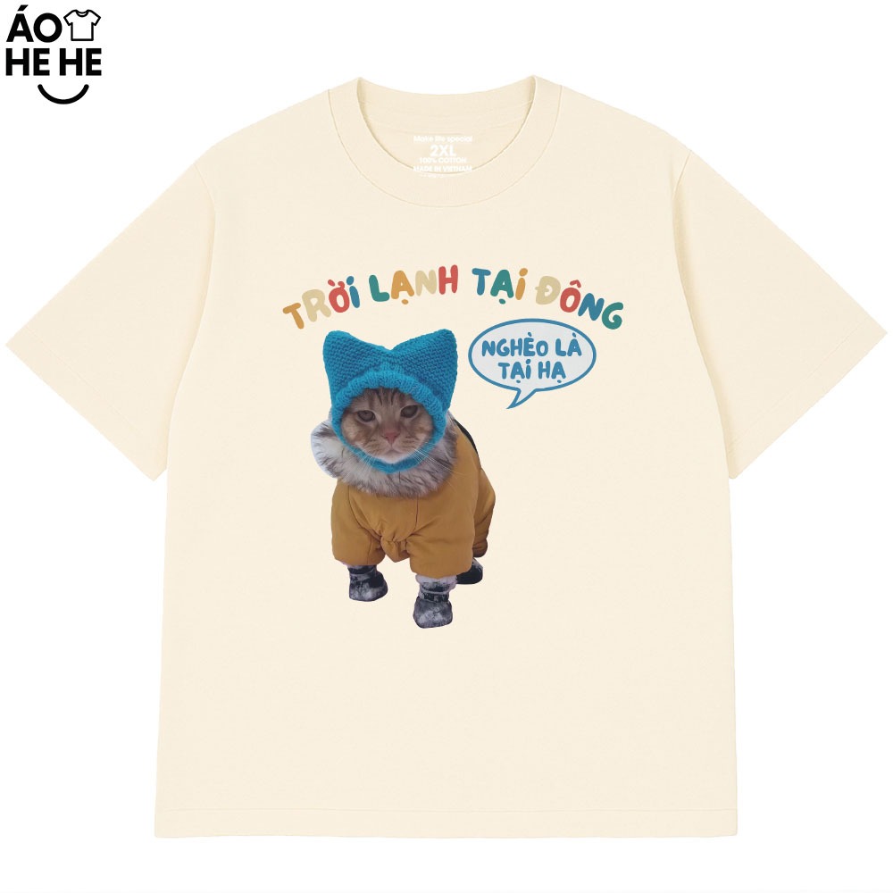 Áo In Chữ Hài Hước Nghèo Là Tại Hạ Câu Nói Text Hài Form Rộng Cotton In Theo Yêu Cầu