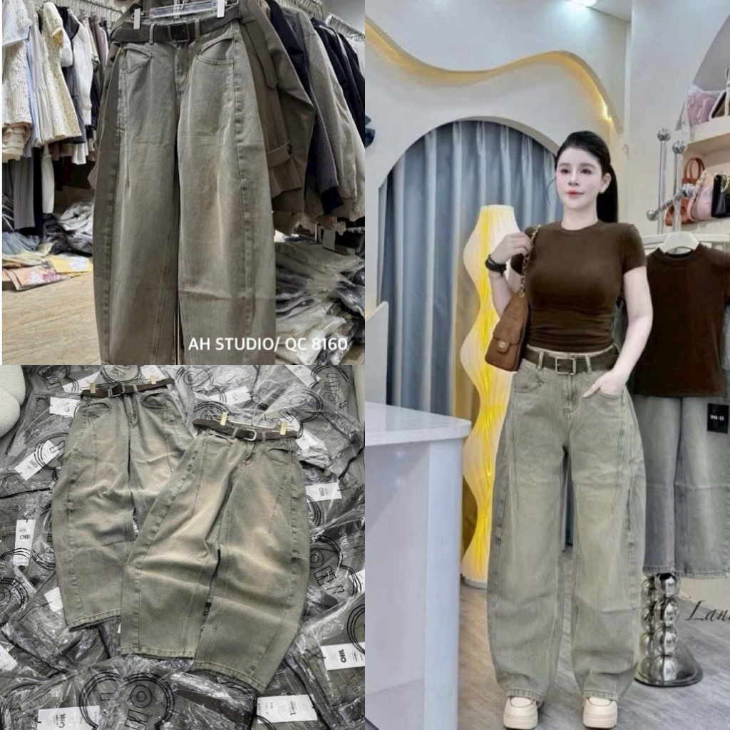 QUẦN BAGGY DENIM ỐNG RỘNG SIÊU HOT 2026