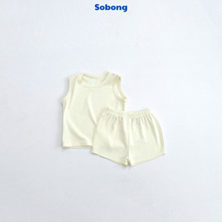 Bộ quần áo ba lỗ basic cho bé trai, bé gái Hokiha vải cotton bozip mềm mại, thoáng mát size 8-17kg BB20