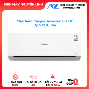 QC-12IU36A - Máy lạnh Casper Inverter 1.5 HP QC-12IU36A - Hàng chính hãng