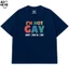 Áo Thun In Chữ Hài Hước I_m Not Gay Câu Nói Text Hài Form Rộng Cotton In Theo Yêu Cầu