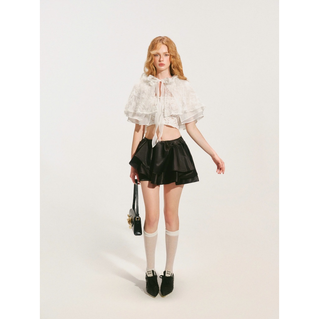Ophelia Skort - Remmus | Quần váy lụa xòe 2 lớp - BST DOLLY HOUSE