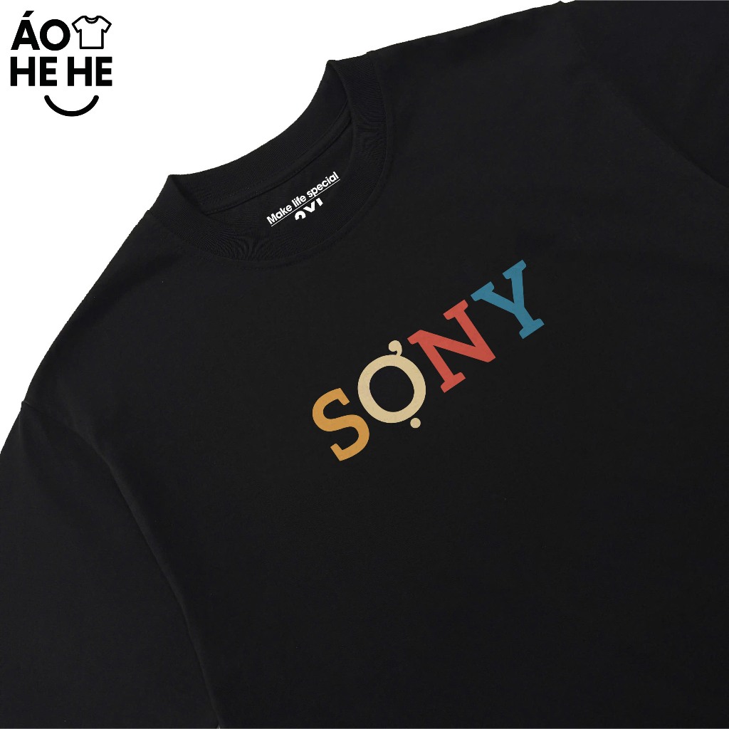 Áo Thun In Chữ Hài Hước SỢ NY Câu Nói Text Hài Form Rộng Cotton In Theo Yêu Cầu