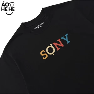 Áo Thun In Chữ Hài Hước SỢ NY Câu Nói Text Hài Form Rộng Cotton In Theo Yêu Cầu