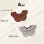 Yếm Xô Hoạ Tiết, Yếm Xô Muslin 4 Lớp Xoay 360 Độ Cho Bé Sơ Sinh, Ăn Dặm Mềm Mại Thấm Hút Tốt