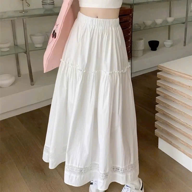 [Hàng Mới] Chân váy maxi dáng dài họa tiết hàng QC 6227 A068